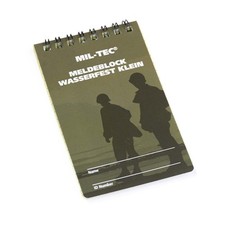 CARNET ÉTANCHE WATERPROOF PETIT BIVOUAC OUTDOOR MILITAIRE CAMPING LOISIRS SURVIE