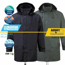 Fort Flex Veste Imperméable Avec Capuche Coupe-Vent Silencieux Durable Doublé