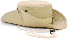 Chapeau Soleil Large Bord Pliable Respirant Pêche Chasse Camping Randonnée