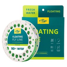 Ligne de pêche à la Mouche Flottante avec Boucle soudée, Poids vers l'avant, ...