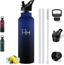 Gourde Isotherme Acier Inoxydable 500ml Maintien Température 24h thermos café