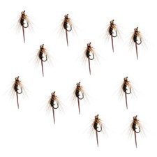 1 douzaine prince nymphe perle tête pêche à la mouche artificielle bourdon