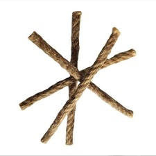 10 packs d'amadou en jute naturel pour aventures en plein air et besoins de dém